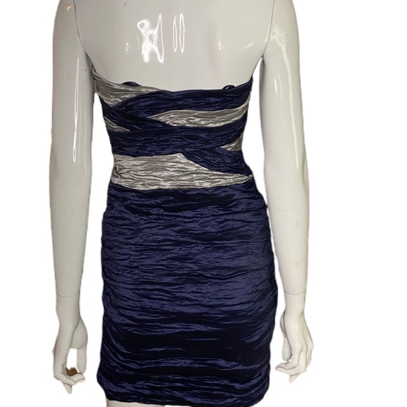 BCBGMaxAzria Ruched Cocktail Dress - Picture 2 of 2